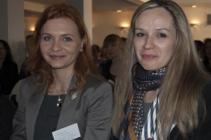 Dorota Chioma (L) i Monika Newton reprezentowały polską szkołę w Plumstead oraz organizację charytatywną NAS -– Centrum Polskiego Dziecka w UK/ Fot. Małgorzata Bugaj-Martynowska