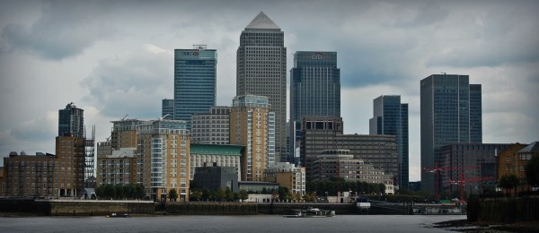 Canary Wharf - biurowa dzielnica Londynu / fot. Magdalena Grzymkowska