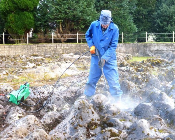 Trwają prace nad oczyszczaniem mapy. Właściwa rekonstrukcja rozpocznie się na wiosnę