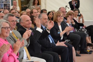 Mr Ben Cassidy (L), Mr Stephen Pound MP, J.E. Witold Sobków, Mrs Sarah Raffray, Krzysztof de Berg, Teresa Szadkowska-Łakomy/ Fot. Małgorzata Bugaj-Martynowska